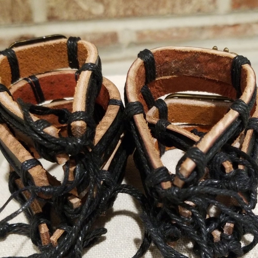 Black and Gold Plated Bracelets - Picture 5 of 8